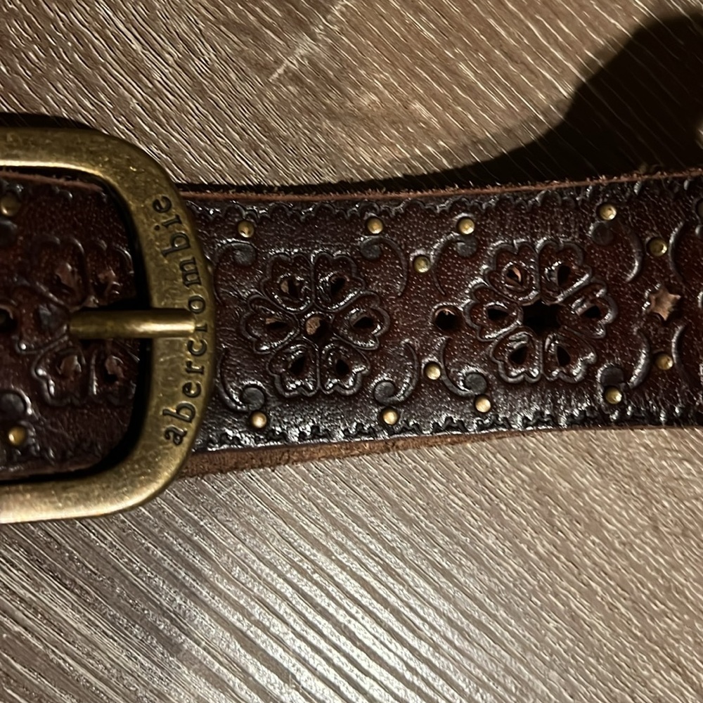 Women belt leather Abercrombie